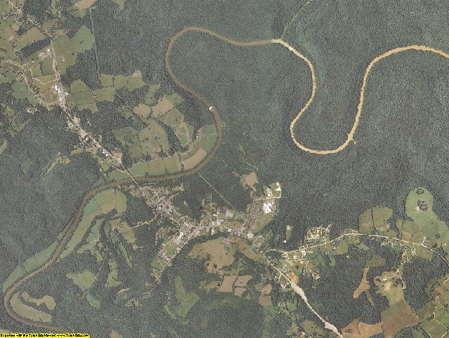 Edmonson County, Kentucky aerial photography