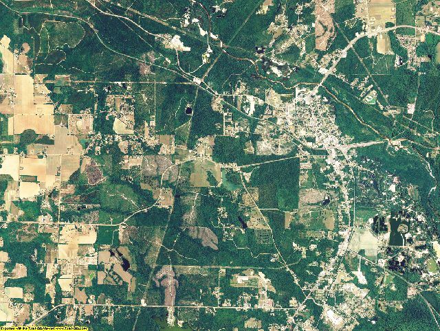 Escambia County, Alabama aerial photography