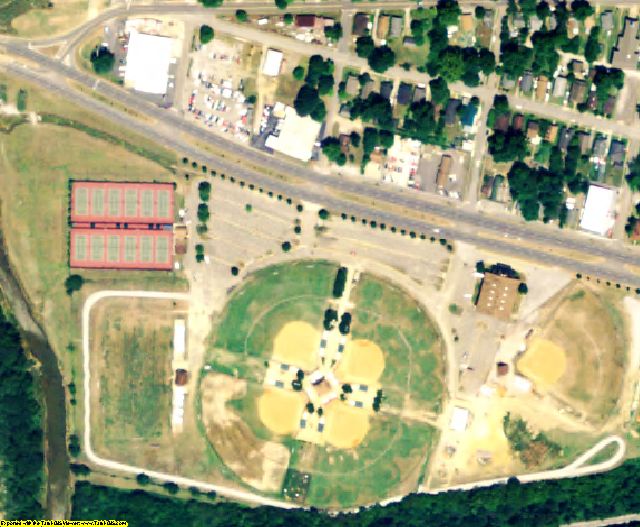 Etowah County, AL aerial photography detail