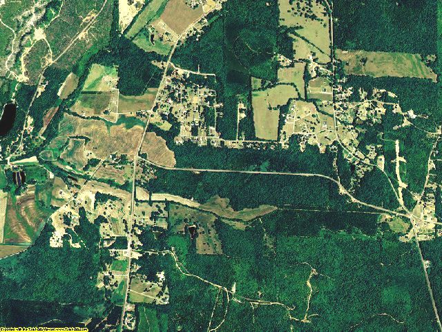 Fayette County, Alabama aerial photography