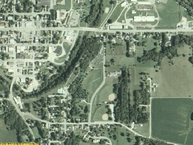 Fillmore County, MN aerial photography detail
