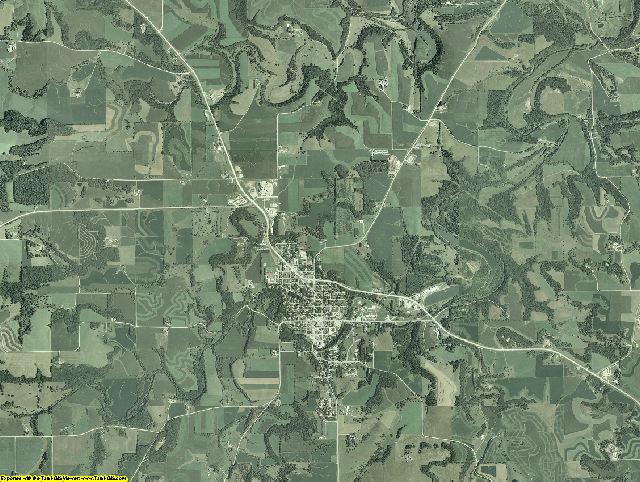 Fillmore County, Minnesota aerial photography