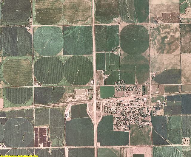 Fillmore County, Nebraska aerial photography