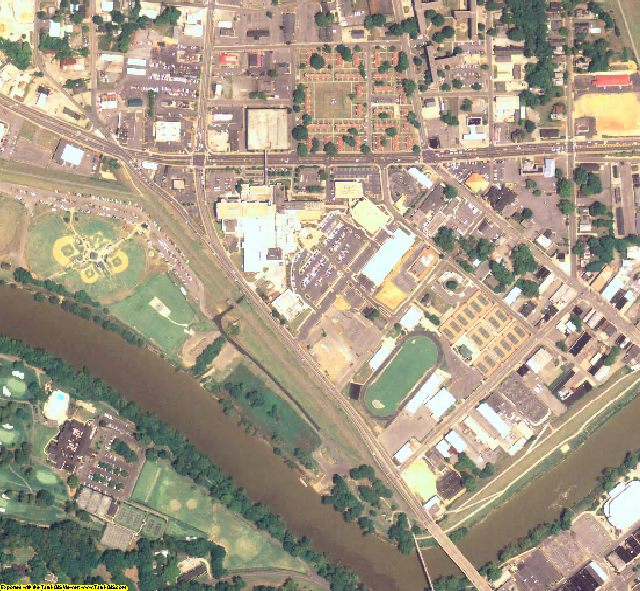 Floyd County, GA aerial photography detail