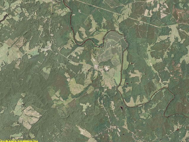 Fluvanna County, Virginia aerial photography