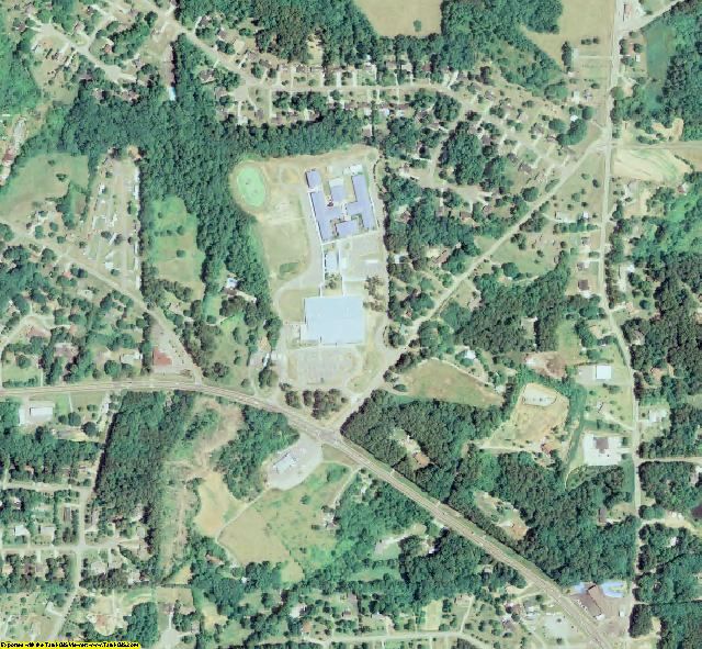 Forsyth County, GA aerial photography detail