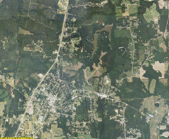 Franklin County, North Carolina aerial photography