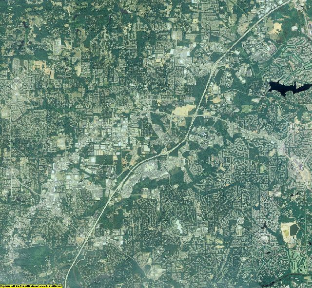 Fulton County, Georgia aerial photography