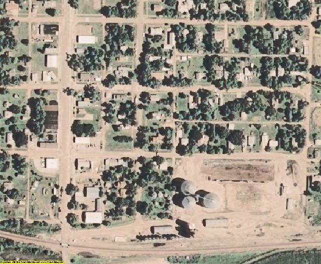 Furnas County, NE aerial photography detail