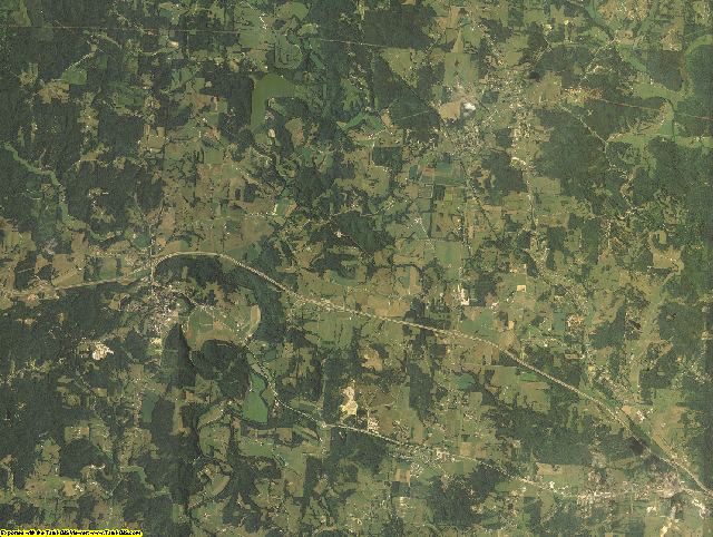 Gallia County, Ohio aerial photography
