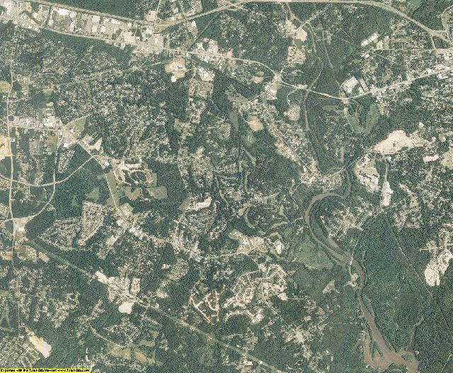 Gaston County, North Carolina aerial photography