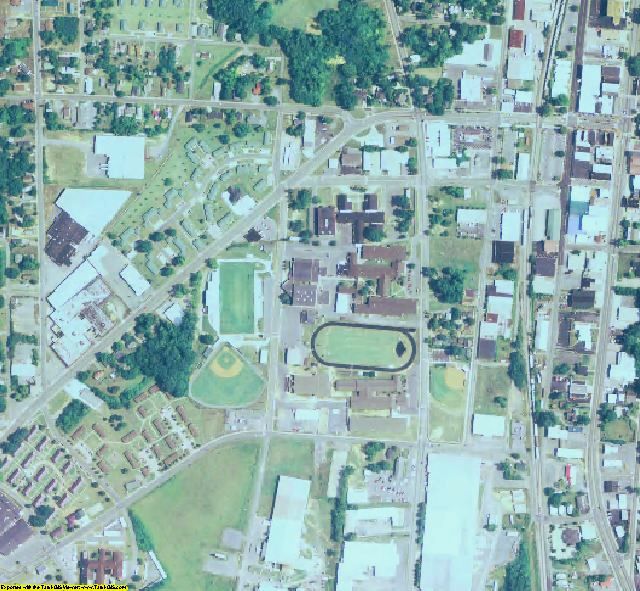 Gordon County, GA aerial photography detail