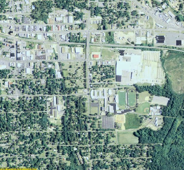 Grady County, GA aerial photography detail