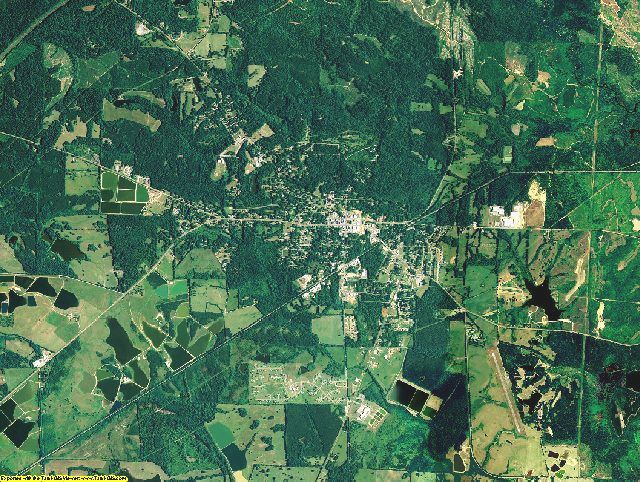 Greene County, Alabama aerial photography