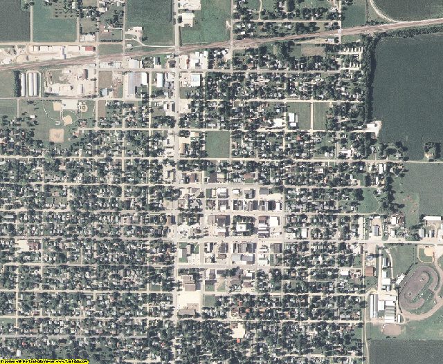 Greene County, Iowa aerial photography