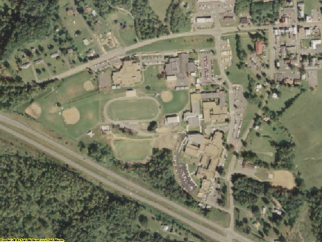 Greene County, VA aerial photography detail