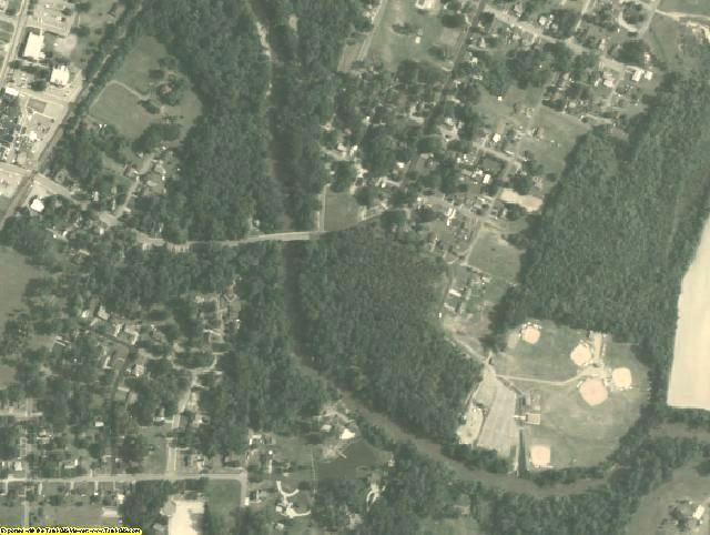 Greensville County, VA aerial photography detail