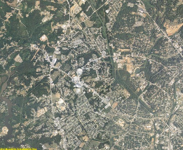 Greenville County, South Carolina aerial photography