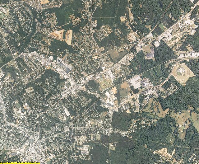 Greenwood County, South Carolina aerial photography