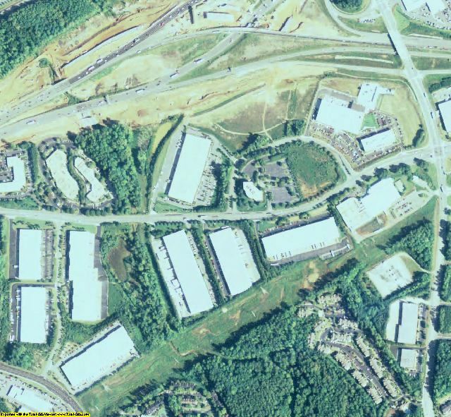 Gwinnett County, GA aerial photography detail