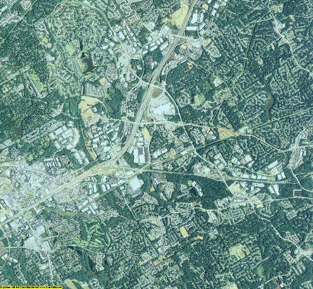 Gwinnett County, Georgia aerial photography