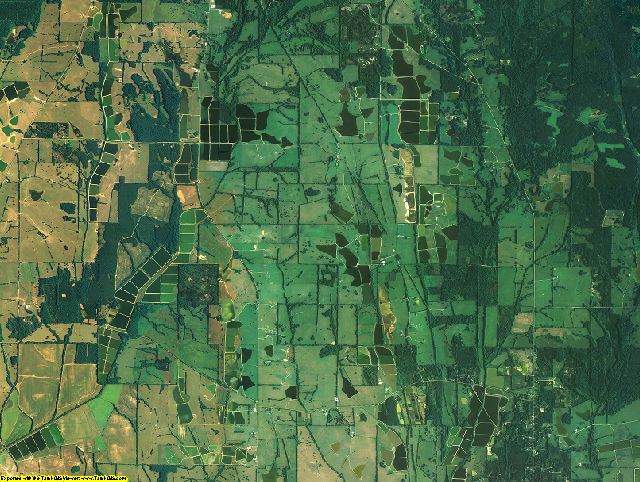 Hale County, Alabama aerial photography