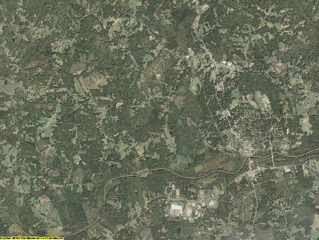 Halifax County, Virginia aerial photography