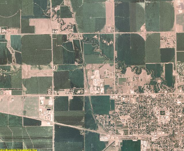 Hamilton County, Nebraska aerial photography