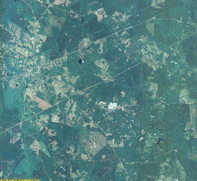Hancock County, Georgia aerial photography