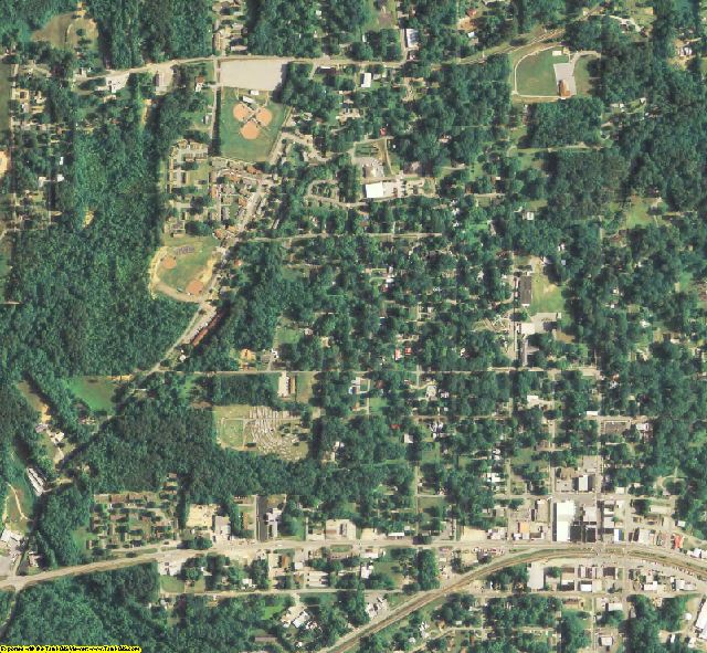 Haralson County, GA aerial photography detail