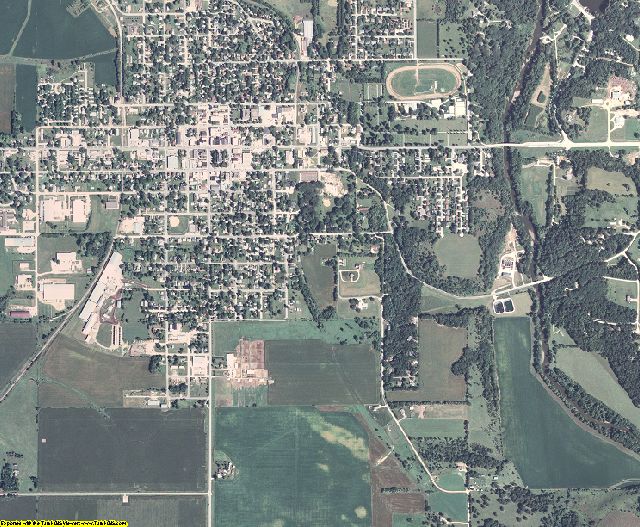 Hardin County, Iowa aerial photography