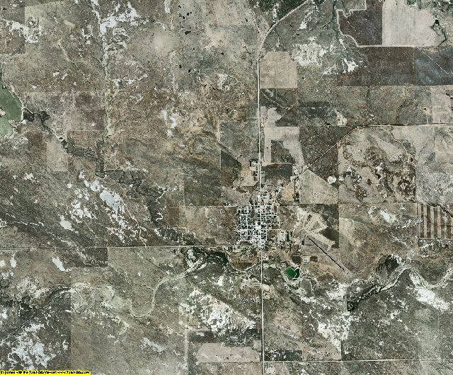 Harding County, South Dakota aerial photography
