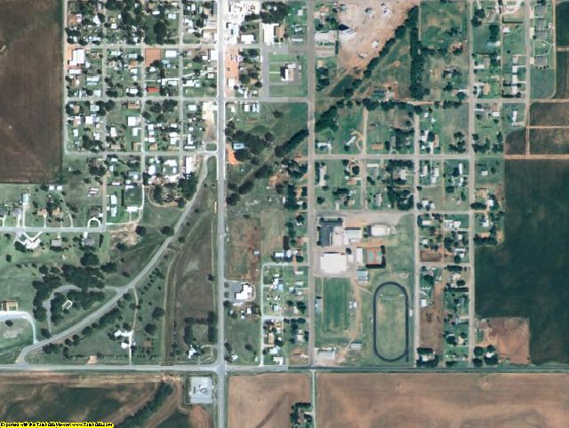 Harper County, OK aerial photography detail
