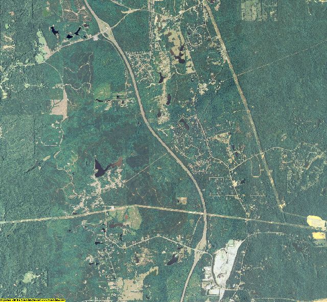Harris County, Georgia aerial photography