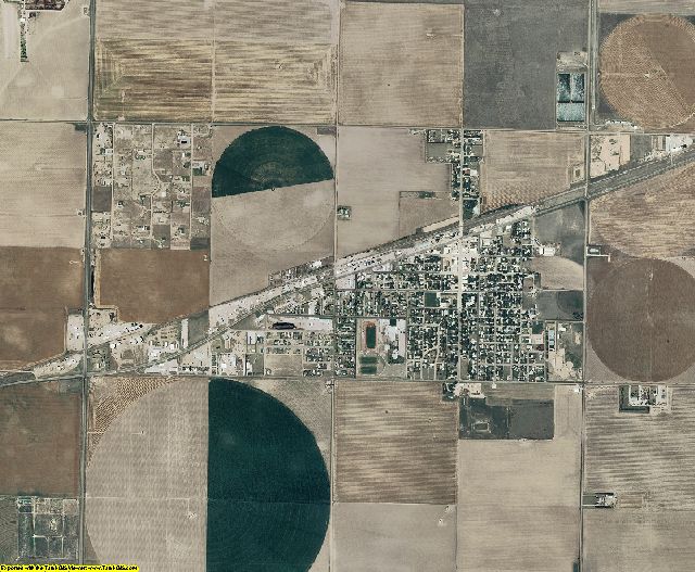 Haskell County, Kansas aerial photography