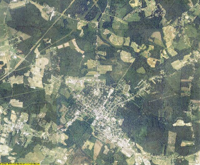 Hertford County, North Carolina aerial photography