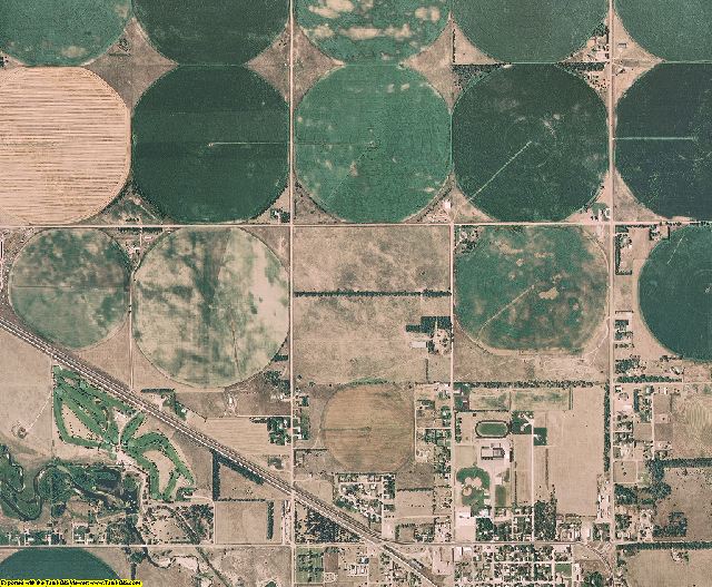 Holt County, Nebraska aerial photography