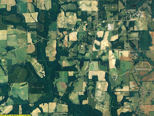 Houston County, Alabama aerial photography