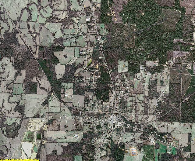 Howard County, Arkansas aerial photography