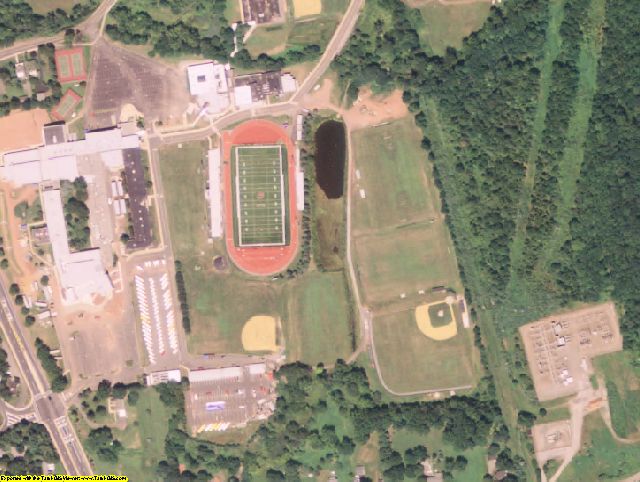 Hunterdon County, NJ aerial photography detail