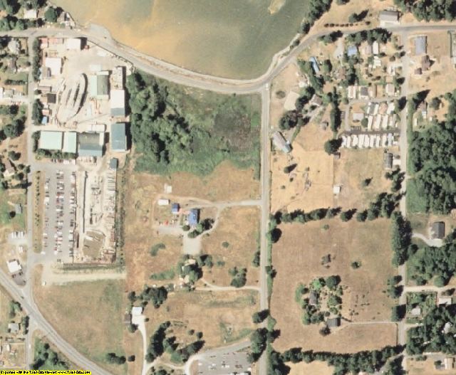 Island County, WA aerial photography detail