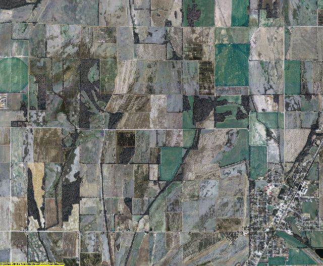 Jackson County, Arkansas aerial photography