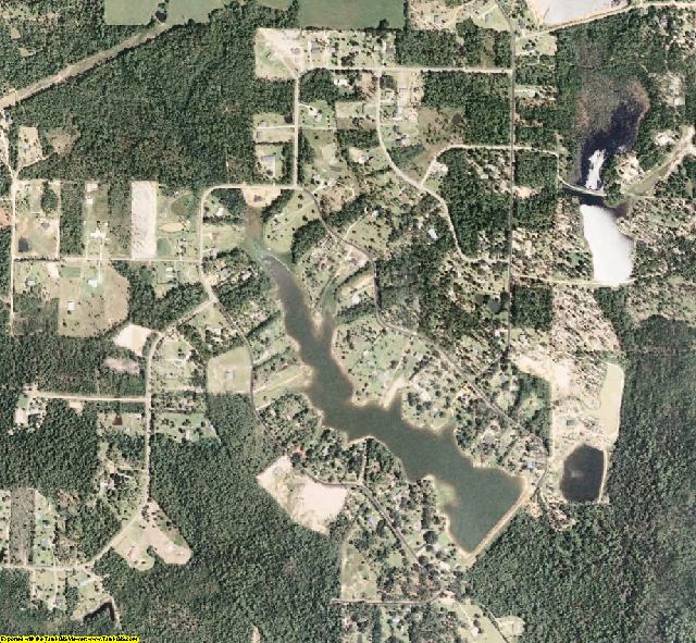Jackson County, MS aerial photography detail