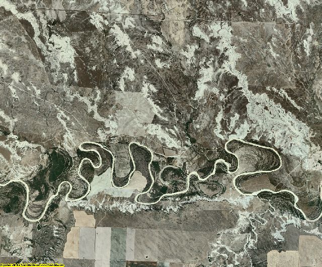 Jackson County, South Dakota aerial photography