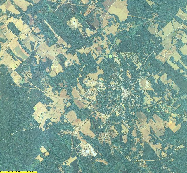 Jasper County, Georgia aerial photography