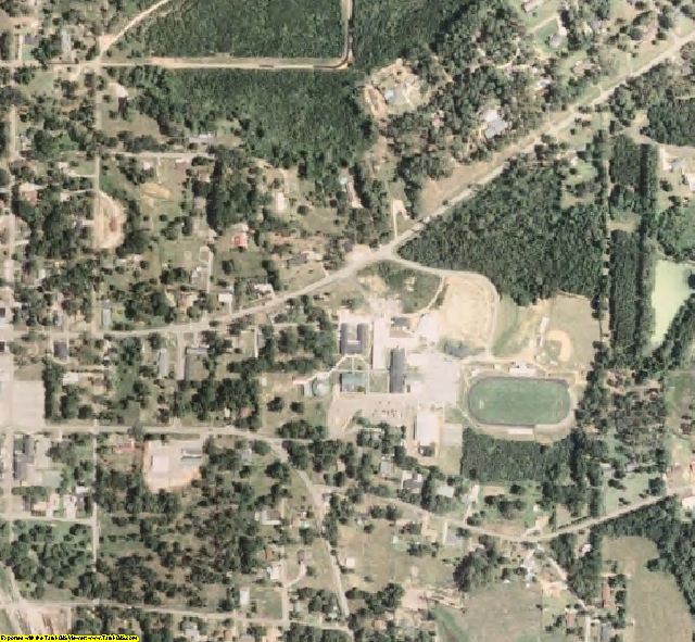 Jasper County, MS aerial photography detail
