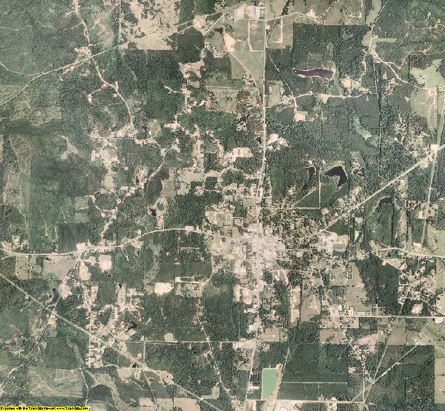 Jasper County, Mississippi aerial photography