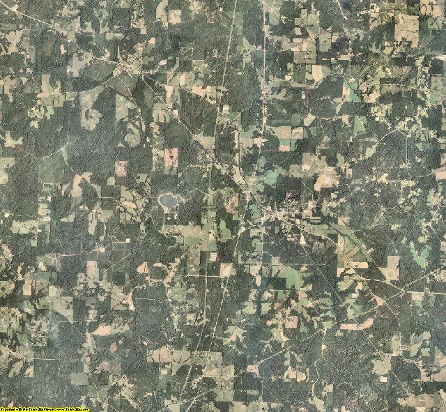 Jefferson Davis County, Mississippi aerial photography