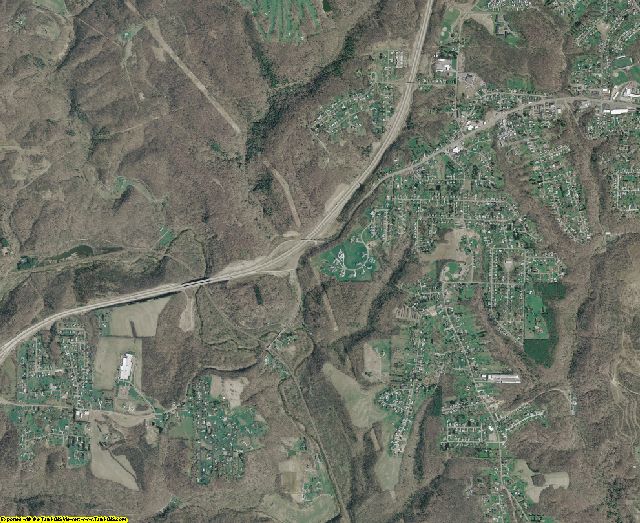 Jefferson County, Ohio aerial photography