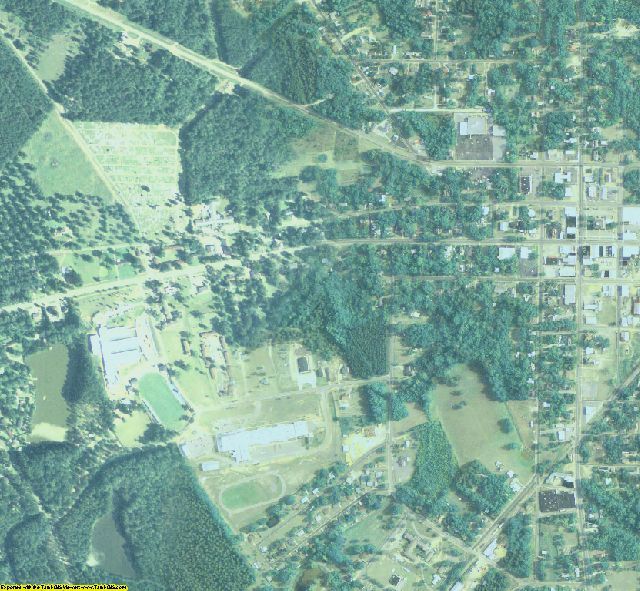 Johnson County, GA aerial photography detail